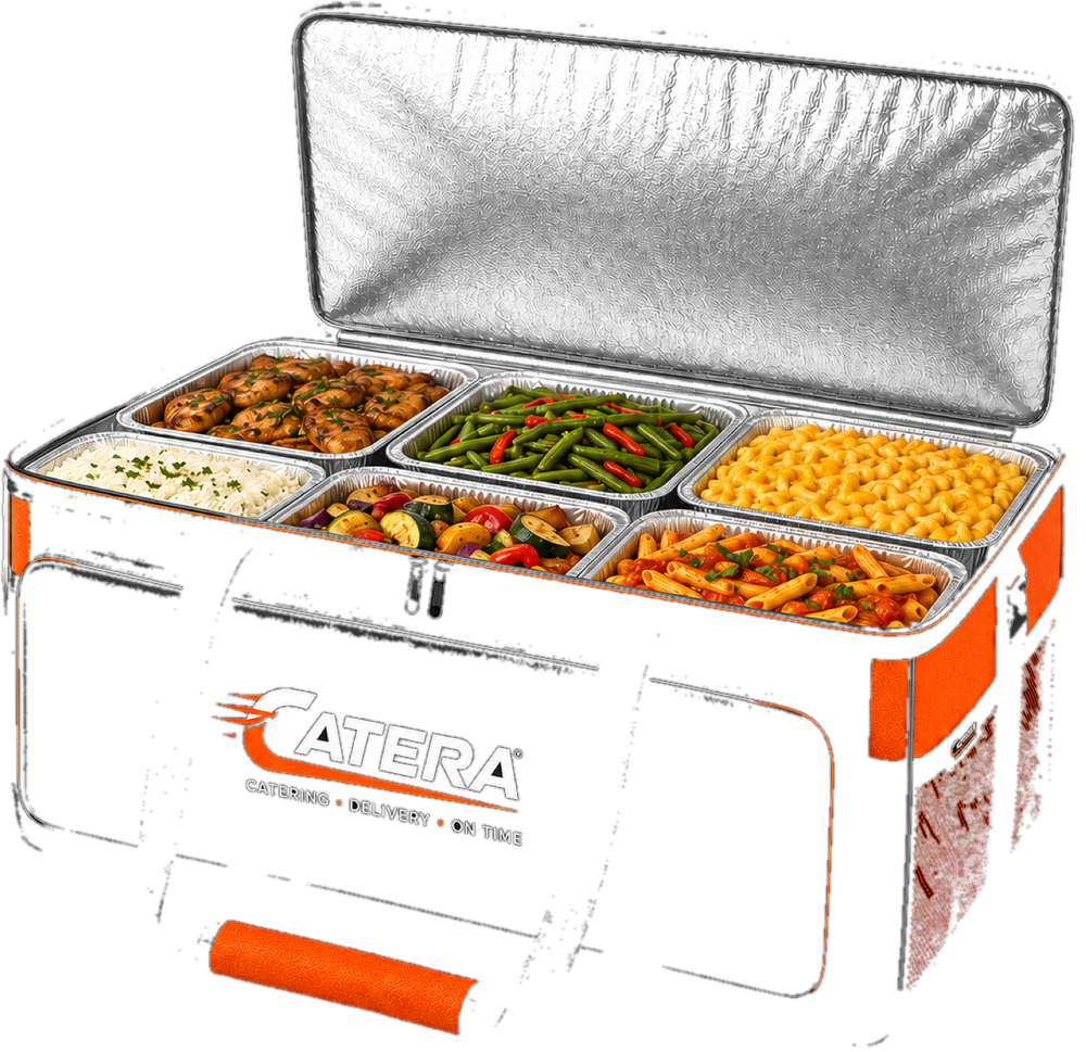 Catera insulated catering tote bag
